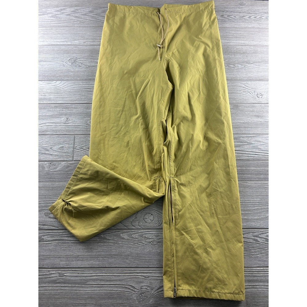 10X Gortex Rainwear Men's Waterproof Pants‎ Size Large Regular Drawstring